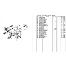 Kubota L245DT Parts Manual